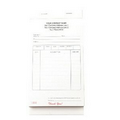 3 3/8"x5 1/8" Multi-Purpose Sales Order Form Books - 2 Part